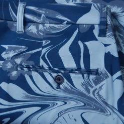 J.Lindeberg Eloy Print Golf Shorts 5 J.Lindeberg Eloy Print Golf Shorts -FootJoy || Callaway || Ping Sales J.Lindeberg GMPA07407 O470 34 Eloy Print Shorts Hibiscus Blue Detail