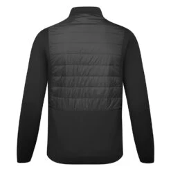 J.Lindeberg Kenny Hybrid Thermal Golf Wind Jacket -FootJoy || Callaway || Ping Sales J.Lindenberg Kenny Hybrid Jacket AMOW08165 9999 WTLIN042 Black back