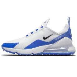 Nike Air Max 270G Golf Shoes -FootJoy || Callaway || Ping Sales Nike Air Max 270 G Golf Shoes White Racer Blue Pure Platinum 3