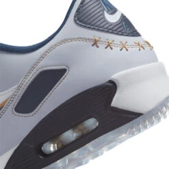 Nike Air Max 90G NRG Golf Shoes -FootJoy || Callaway || Ping Sales Nike Golf Air Max 90 G NRG Golf Shoes Pure Platinum Dark Obsidian White 7