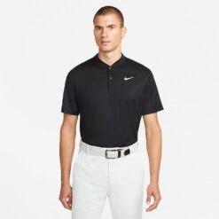 Nike Dry Victory Blade Golf Polo Shirt 9 Nike Dry Victory Blade Golf Polo Shirt -FootJoy || Callaway || Ping Sales Nike SS22 Dry Victory Blade Golf Polo Shirt Black White DH0838 010 SHNIK774 model 1