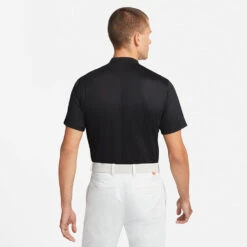 Nike Dry Victory Blade Golf Polo Shirt 11 Nike Dry Victory Blade Golf Polo Shirt -FootJoy || Callaway || Ping Sales Nike SS22 Dry Victory Blade Golf Polo Shirt Black White DH0838 010 SHNIK774 model 3