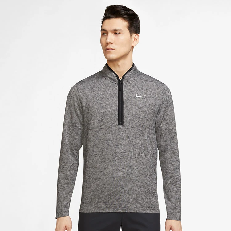 Nike Dry Victory Heather 1/2 Zip Golf Sweater 4 Nike Dry Victory Heather 1/2 Zip Golf Sweater - Image 4