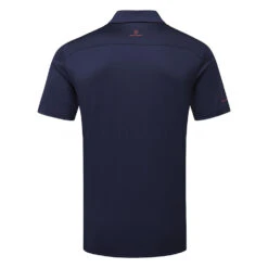 Oscar Jacobson Chap II Tour Golf Polo Shirt -FootJoy || Callaway || Ping Sales Oscar Jacobson SS22 Chap Tour Polo Shirt OJTS0041 Code SHOSC194 M Navy Jewel Red Back