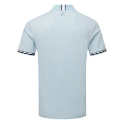 Oscar Jacobson Durham Tour Golf Polo Shirt -FootJoy || Callaway || Ping Sales Oscar Jacobson SS22 Durham Tour Polo Shirt OJTS0033 Code SHOSC184 M Cool Blue Navy Back