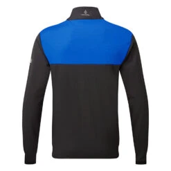 Oscar Jacobson Wainwright Lined 1/4 Zip Golf Sweater -FootJoy || Callaway || Ping Sales Oscar Jacobson AW21 Wainwright 1 4 Zip Lined Sweater OJKNT0010 Code SWOSC189 M Black Back