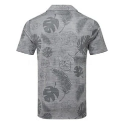 Puma Cloudspun Leaves 'n' Flowers Golf Polo Shirt 8 Puma Cloudspun Leaves 'n' Flowers Golf Polo Shirt -FootJoy || Callaway || Ping Sales PUMA SS22 Cloudspun Leaves n Flowers Polo Shirt 532975 01 Code SHPUM610 M Quite Shade Heather Back