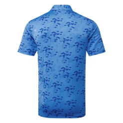 Ping Rae Golf Polo Shirt 5 Ping Rae Golf Polo Shirt -FootJoy || Callaway || Ping Sales Ping AW22 Rae Performance Polo Shirt PO3523 433 SHPIN322 French Blue Back