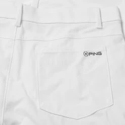 Ping Tour Golf Trouser -FootJoy || Callaway || Ping Sales Ping SS23 Tour Performance Trousers White P03582 002 TRPIN105 Detail
