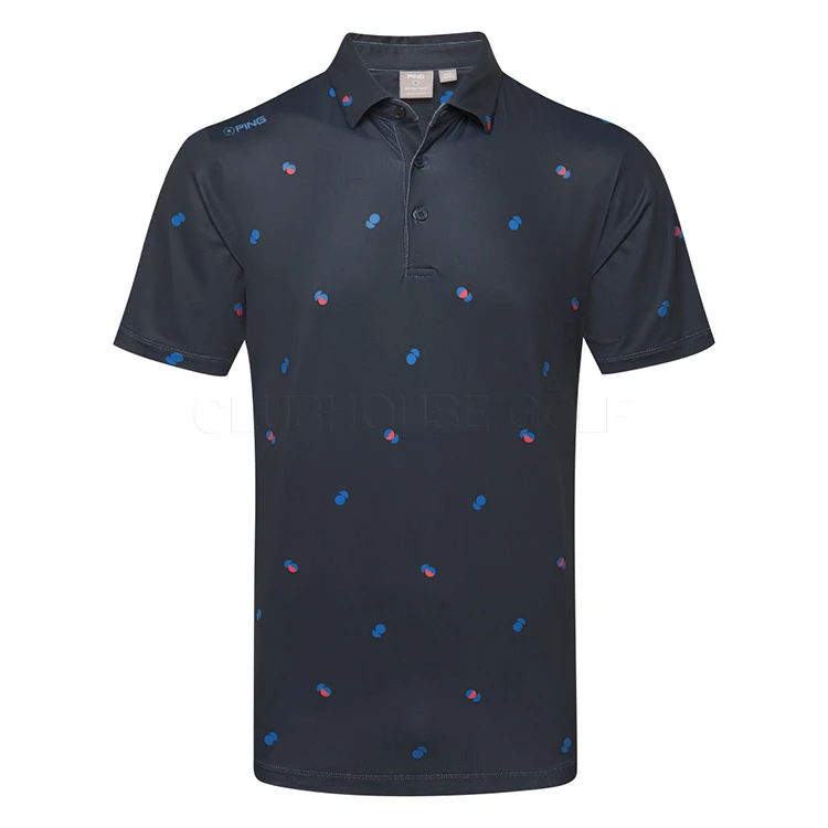 Ping Two Tone Golf Polo Shirt 1 Ping Two Tone Golf Polo Shirt