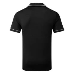 Puma Cloudspun Monarch Golf Polo Shirt -FootJoy || Callaway || Ping Sales Puma AW22 Cloudspun Monarch Polo 530991 01 SHPUM642 Black Heather High Rise Back