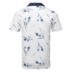Puma MATTR Lowlands Golf Polo Shirt 8 Puma MATTR Lowlands Golf Polo Shirt -FootJoy || Callaway || Ping Sales Puma AW22 Mattr Lowlands Polo 535453 01 SHPUM636 Bright White Navy Blazer S Back