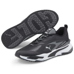 Puma GS Fast Golf Shoes 10 Puma GS Fast Golf Shoes -FootJoy || Callaway || Ping Sales Puma GS Fast Golf Shoes Black Black Quiet Shade 5