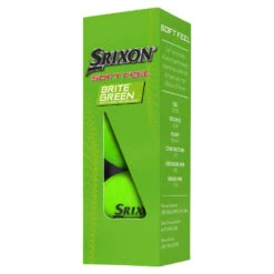 Srixon Soft Feel Brite Golf Balls 7 Srixon Soft Feel Brite Golf Balls -FootJoy || Callaway || Ping Sales Srixon Soft Feel Brite Golf Ball Green 4