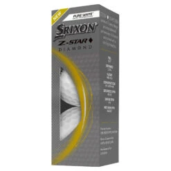 Srixon Z Star Diamond Golf Balls -FootJoy || Callaway || Ping Sales Srixon Z Star Diamond Golf Balls White 4