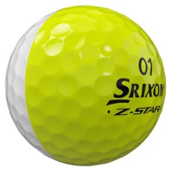 Srixon Z Star Divide Golf Balls -FootJoy || Callaway || Ping Sales Srixon Z Star Divide Golf Balls White Yellow 3