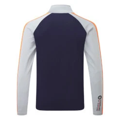Sunderland Aspen Mid Layer Golf Top 5 Sunderland Aspen Mid Layer Golf Top -FootJoy || Callaway || Ping Sales Sunderland AW22 Aspen Midlayer Sweater SUNMM39 ASP SWSUN033 2XL Navy Silver Lava Back