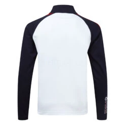 Sunderland Aspen Mid Layer Golf Top 5 Sunderland Aspen Mid Layer Golf Top -FootJoy || Callaway || Ping Sales Sunderland White Navy Red SUNMM39 ASP back