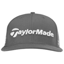 TaylorMade Tour Flatbill Golf Cap -FootJoy || Callaway || Ping Sales TaylorMade 2023 Tour Flatbill Golf Cap Charcoal 3