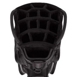 Titleist Jet Black Premium StaDry Golf Cart Bag -FootJoy || Callaway || Ping Sales Titleist 2022 Tour Series Premium StaDry Cart Bag Black White 4