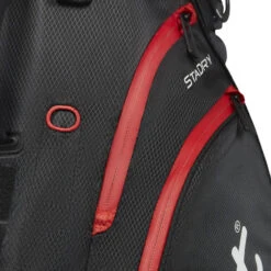 Titleist Players 4 StaDry Golf Stand Bag -FootJoy || Callaway || Ping Sales Titleist 2023 Players 4 Stadry Stand Bag Black Black Red 8