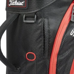 Titleist Players 5 StaDry Golf Stand Bag -FootJoy || Callaway || Ping Sales Titleist 2023 Players 5 Stadry Stand Bag Black Black Red 9
