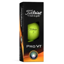 Titleist Pro V1 Golf Balls -FootJoy || Callaway || Ping Sales Titleist 2023 Pro V1 Golf Balls Yellow 4