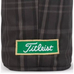 Titleist Barrel Leather Shamrock Driver Headcover 9 Titleist Barrel Leather Shamrock Driver Headcover -FootJoy || Callaway || Ping Sales Titleist Barrel Leather Performance Driver Cover Black Green 5