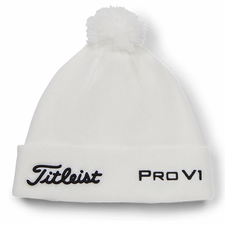 Titleist Tour Pom Pom Golf Beanie 3 Titleist Tour Pom Pom Golf Beanie - Image 3