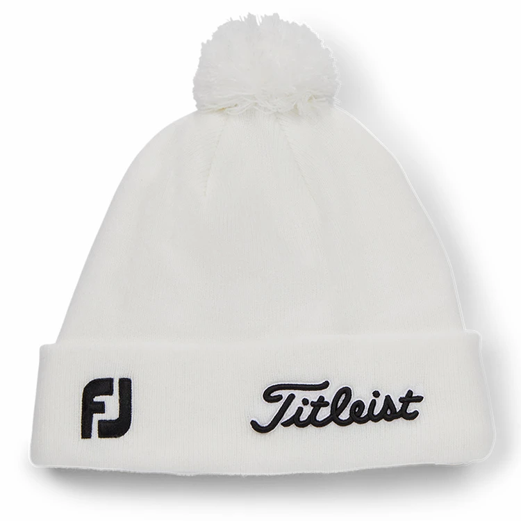Titleist Tour Pom Pom Golf Beanie 4 Titleist Tour Pom Pom Golf Beanie - Image 4