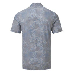 TravisMathew Patio Time Golf Polo Shirt -FootJoy || Callaway || Ping Sales Travis Mathew SS21 Patio Time Golf Polo Shirt 1MW148 SHTRA058 L Heather Medium Grey Back