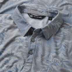FootJoy || Callaway || Ping Sales -FootJoy || Callaway || Ping Sales Travis Mathew SS21 Patio Time Golf Polo Shirt 1MW148 SHTRA058 L Heather Medium Grey Detail