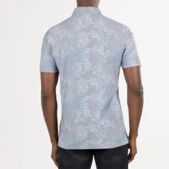 TravisMathew Patio Time Golf Polo Shirt -FootJoy || Callaway || Ping Sales Travis Mathew SS21 Patio Time Golf Polo Shirt 1MW148 SHTRA058 L Heather Medium Grey Model 3