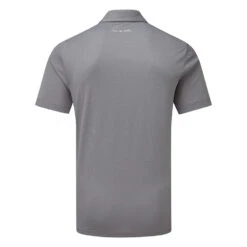 TravisMathew Private Dock Golf Polo Shirt 8 TravisMathew Private Dock Golf Polo Shirt -FootJoy || Callaway || Ping Sales Travis Mathew SS21 Private Dock Golf Polo Shirt 1MW149 SHTRA054 M Heather Medium Grey Back