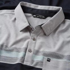 FootJoy || Callaway || Ping Sales -FootJoy || Callaway || Ping Sales Travis Mathew SS21 Salad Days Golf Polo Shirt 1MW110 SHTRA056 S Heather Light Grey Detail