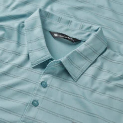 FootJoy || Callaway || Ping Sales -FootJoy || Callaway || Ping Sales Travis Mathew SS21 Tahoe Polo Shirt 1MW154 Code SHTRA034 M Heather Delphinium Detail