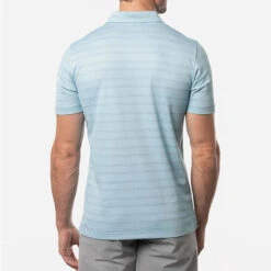 TravisMathew Tahoe Golf Polo Shirt -FootJoy || Callaway || Ping Sales Travis Mathew SS21 Tahoe Polo Shirt 1MW154 Code SHTRA034 M Heather Delphinium Model 3