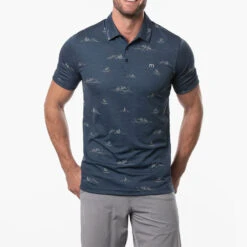 TravisMathew Fun And Games Golf Polo Shirt -FootJoy || Callaway || Ping Sales Travis Mathew SS21 Fun And Games Golf Polo Shirt 1MW113 Code SHTRA042 Insignia Model 1