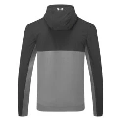 Under Armour Storm Daytona Full Zip Hoodie 8 Under Armour Storm Daytona Full Zip Hoodie -FootJoy || Callaway || Ping Sales Under Armour AW22 Storm Daytona Full Zip Sweater 1373412 012 SWUND184 Pitch Gray Black Reflective Back