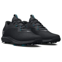 Under Armour Charged Draw 2 Golf Shoes 6 Under Armour Charged Draw 2 Golf Shoes -FootJoy || Callaway || Ping Sales Under Armour Charged Draw 2 Golf Shoes Black Black Steel 3