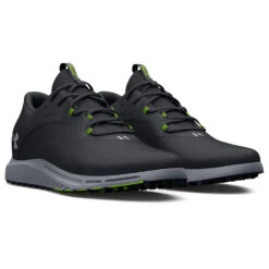 Under Armour Charged Draw 2 SL Golf Shoes 6 Under Armour Charged Draw 2 SL Golf Shoes -FootJoy || Callaway || Ping Sales Under Armour Charged Draw 2 SL Golf Shoes Black Black Steel 3