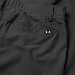 Under Armour Drive Slim Taper Golf Pants 5 Under Armour Drive Slim Taper Golf Pants -FootJoy || Callaway || Ping Sales Under Armour SS22 Drive Slim Taper Golf Pants Black Halo Gray 1364410 001 TRUND064 Detail