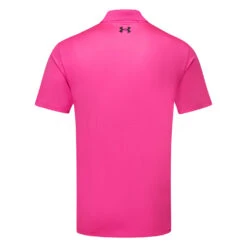 Under Armour Performance 3.0 Golf Polo Shirt -FootJoy || Callaway || Ping Sales Under Armour SS23 Performance Polo 3.0 Shirt 1377374 652 SHUND311 S Rebel Pink Black Back