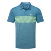 Under Armour Playoff 3.0 Low Round Stripe Golf Polo Shirt