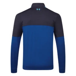 Under Armour Storm HZ 1/2 Zip Golf Sweater 5 Under Armour Storm HZ 1/2 Zip Golf Sweater -FootJoy || Callaway || Ping Sales Under Armour SS23 Storm Midlayer HZ Sweater 1377398 471 SWUND198 S Blue Mirage Midnight Navy Glacier Blue Back