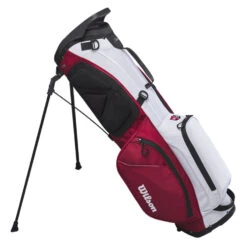 Wilson EXO Lite Staff Golf Stand Bag -FootJoy || Callaway || Ping Sales Wilson 2023 EXO Lite Staff Golf Stand Bag Red White 5