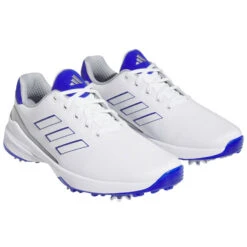 Adidas ZG23 Golf Shoes -FootJoy || Callaway || Ping Sales adidas ZG23 Shoes White Silver Blue 4