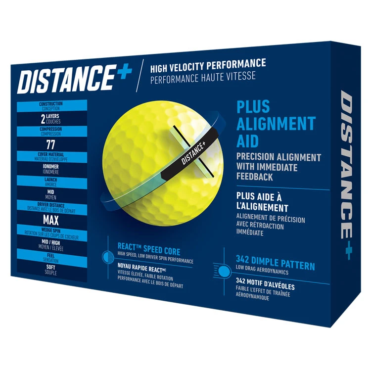 TaylorMade Distance Plus Golf Balls 3 TaylorMade Distance Plus Golf Balls - Image 3