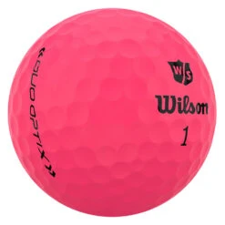 Wilson Ladies Duo Optix Matte Golf Balls -FootJoy || Callaway || Ping Sales duooptixgolfballspink3