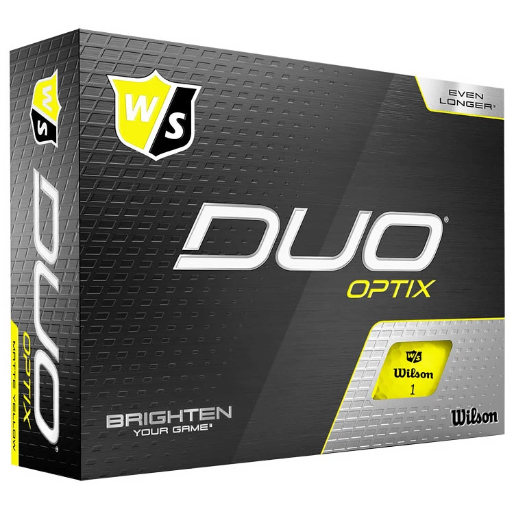 Wilson Duo Optix Matte Golf Balls 1 Wilson Duo Optix Matte Golf Balls